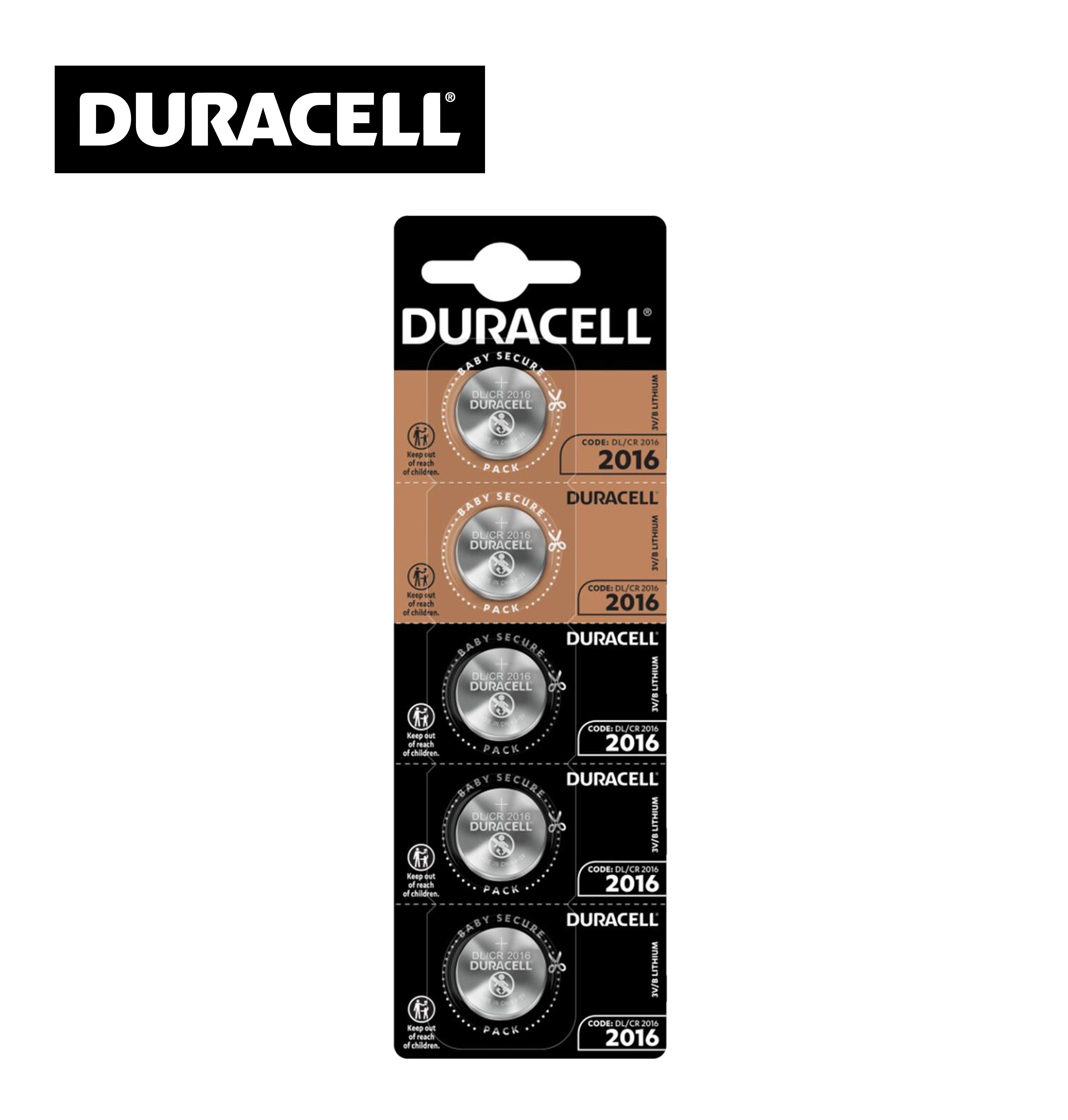 CR2016 DURACELL LITHIUM PILA BL5 - koseakasa