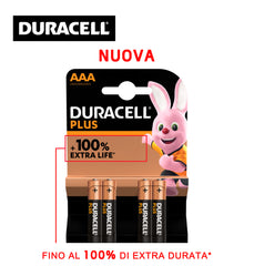 STILO AA/AAA DURACELL PLUS 100% POWER PILA BL4 - koseakasa