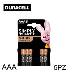 AAA SIMPLY DURACELL PILA BL5 - koseakasa