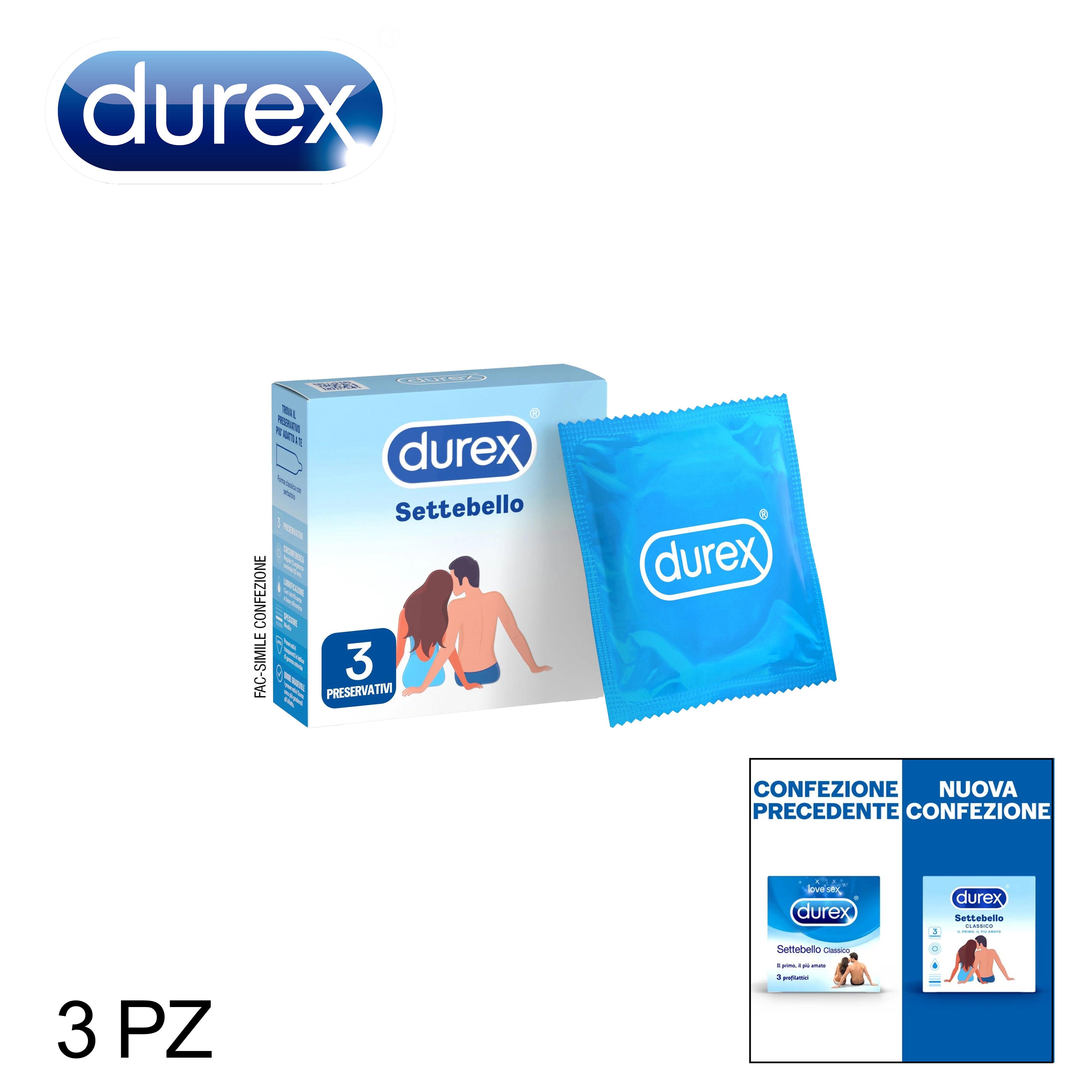 SETTEBELLO X3 PROFILATTICO DUREX 1PZ - koseakasa