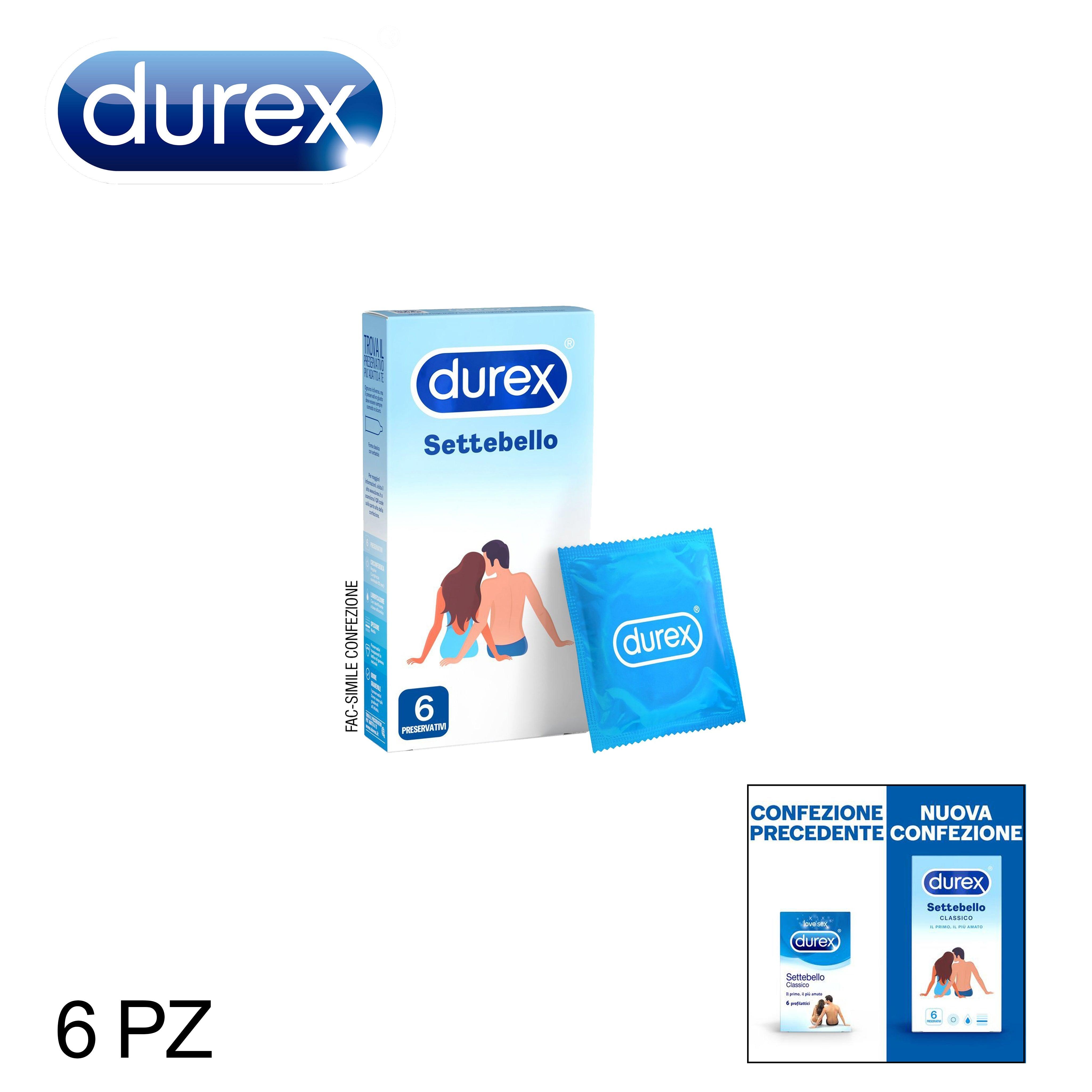 SETTEBELLO X6 PROFILATTICO DUREX 1PZ - koseakasa