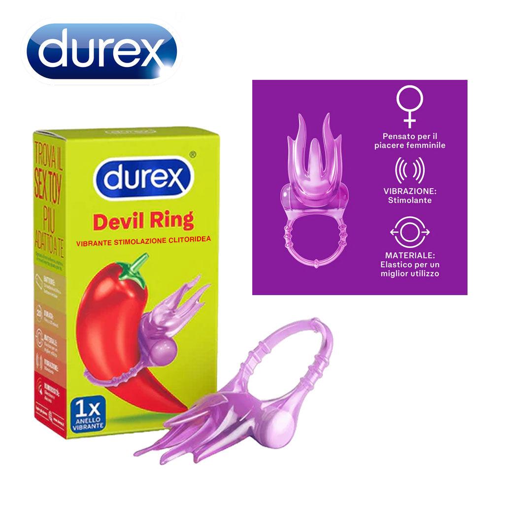 VIBRATORE PLAY LITTLE DEVIL DUREX ART.3207431 8070479 1PZ - koseakasa