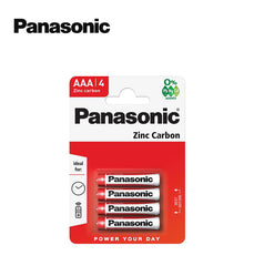 STILO AA/AAA PANASONIC ZINCO CARBONE PILA BL4 - koseakasa