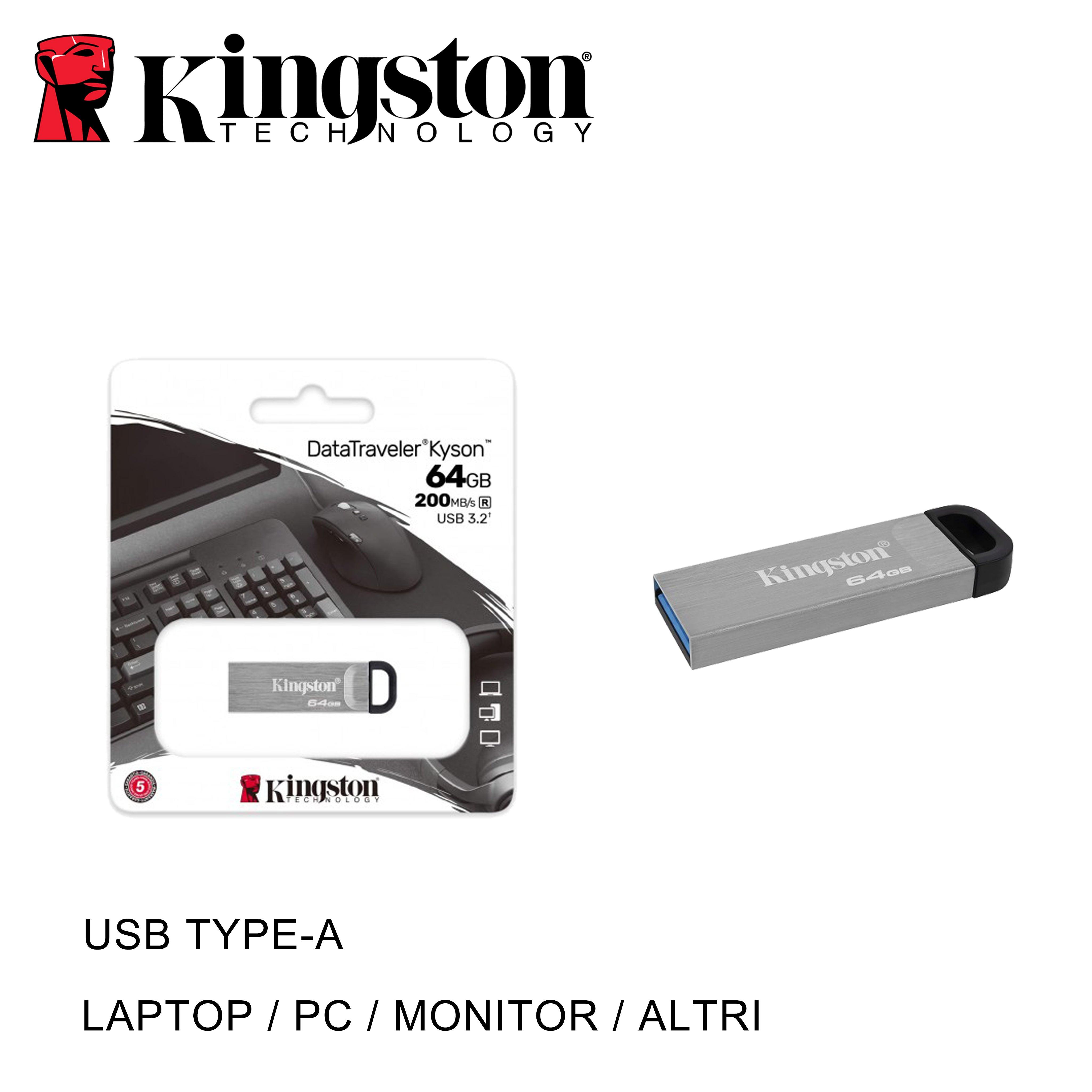 USB 64GB MINI METALLIC 3.2 DTKN KINGSTON BL1 - koseakasa