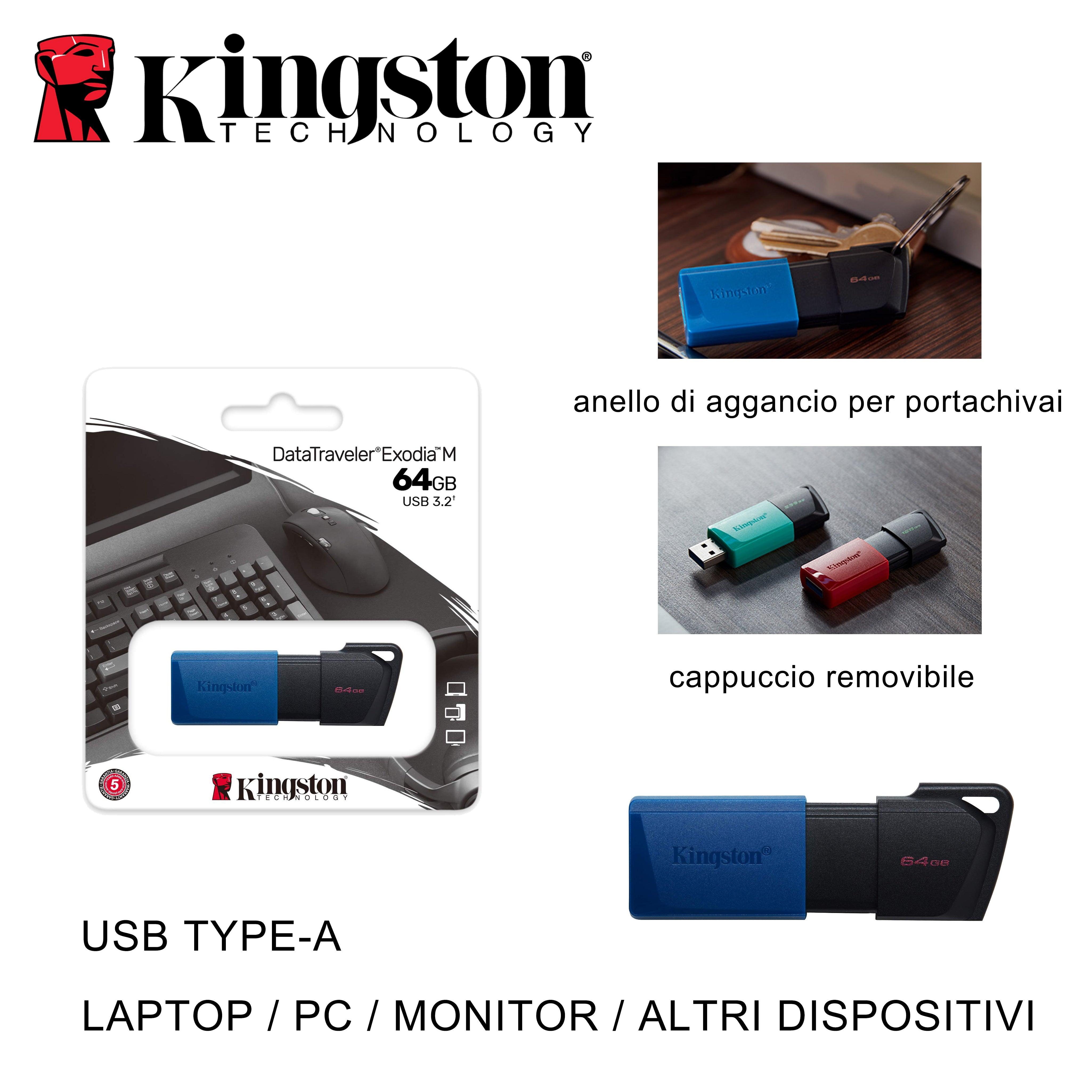USB 64GB 3.2 DTXM KINGSTON BL1 - koseakasa
