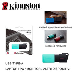 USB 256GB 3.2 DTXM KINGSTON BL1 - koseakasa