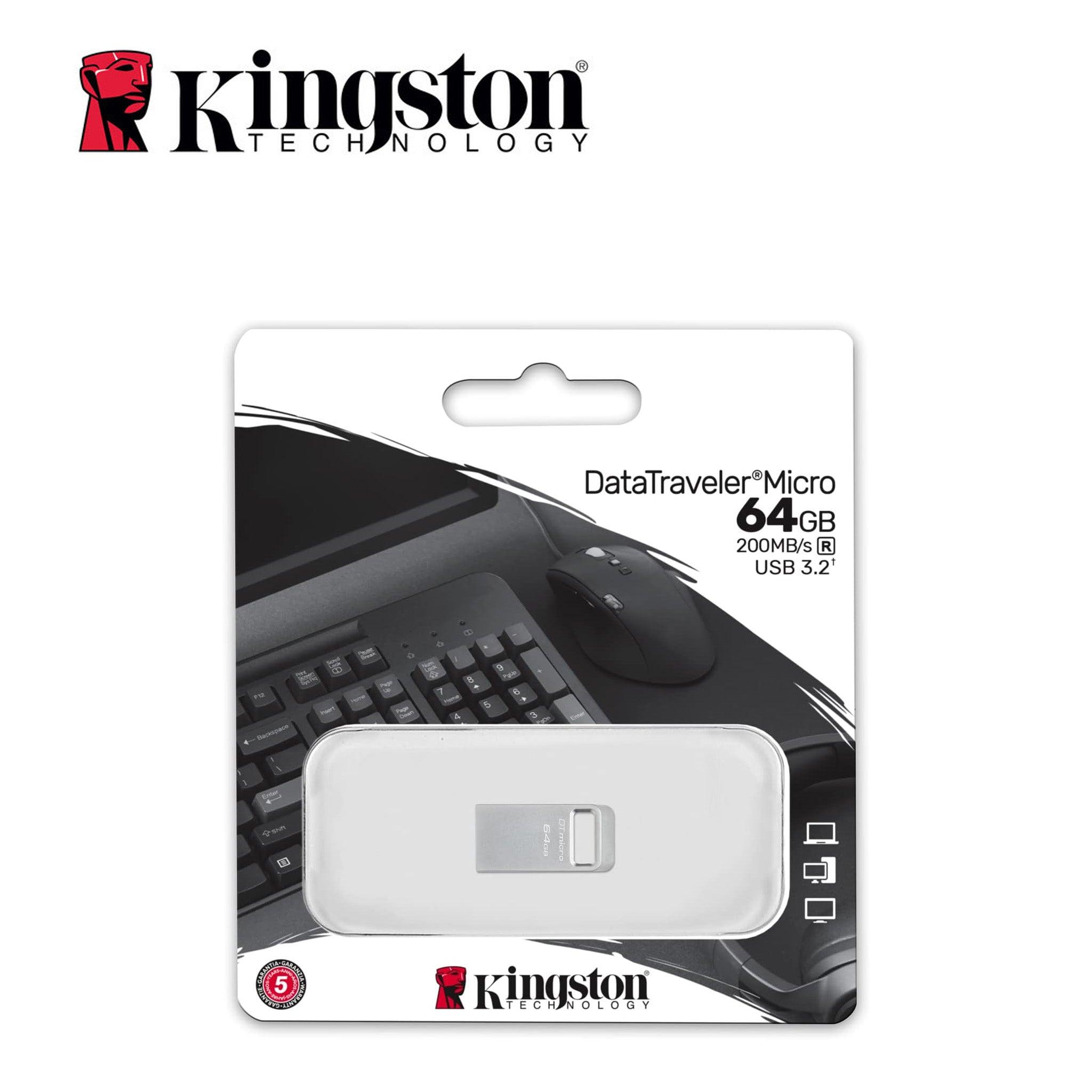 USB 64GB MICRO 3.2 DTMC3G2 KINGSTON BL1 - koseakasa