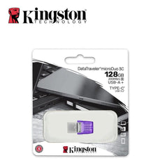 USB 128GB MICRODUO USB/TYPE-C 3.2 KINGSTON BL1 - koseakasa
