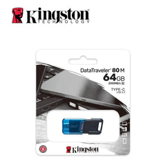 USB 64GB TYPE-C 3.2 DT80M KINGSTON BL1 - koseakasa