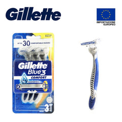 BLUE3 COMFORT RASOIO X3 GILLETTE IMPORT BL1 - koseakasa