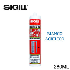 ART.0006011 SIGILL ACRILICO BIANCO 280ML 24PZ - koseakasa