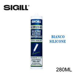 ART.0006098 SIGILL SILICONE BIANCO 280ML 24PZ - koseakasa
