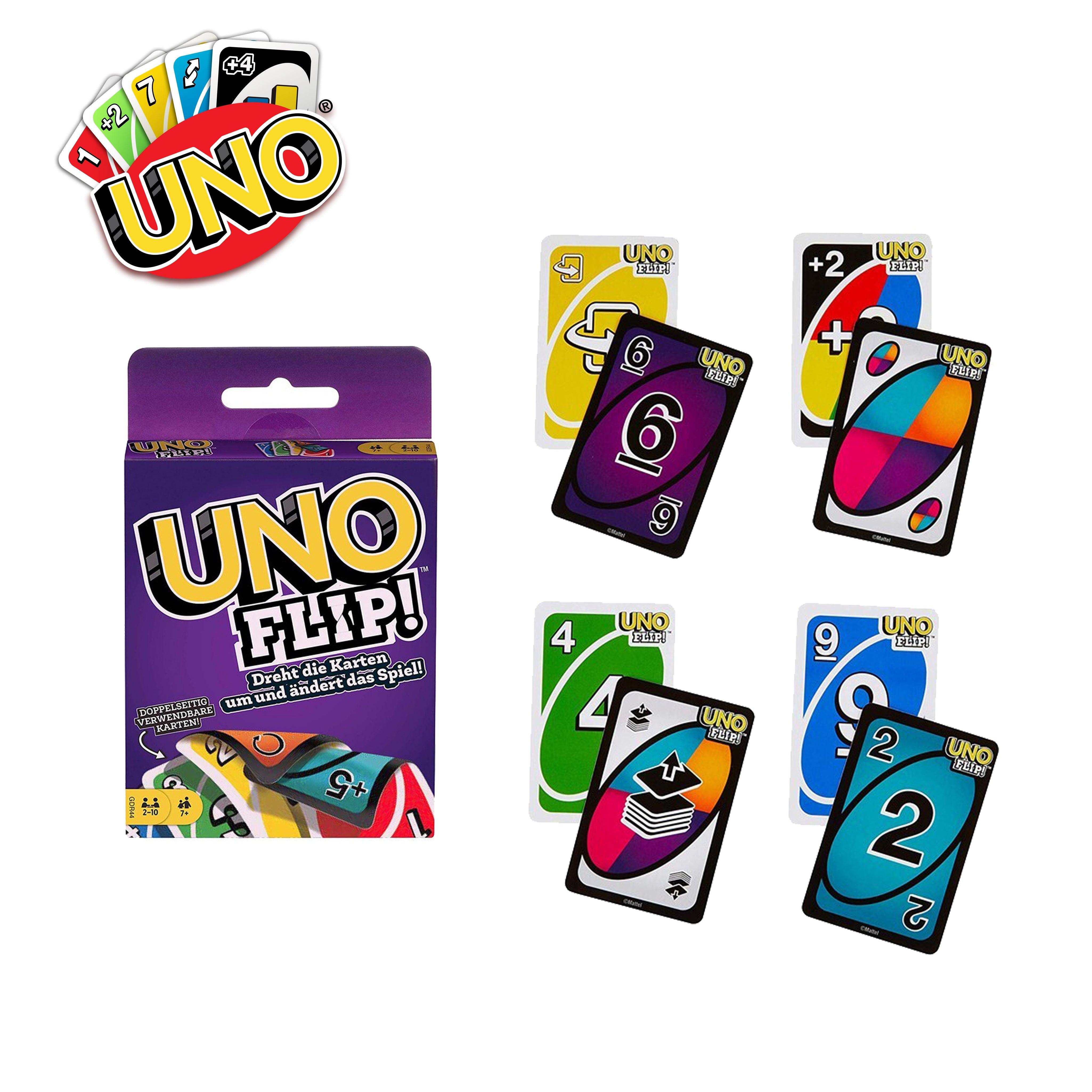 CARTE DA GIOCO RAMINO UNO MATTEL FLIP ART.300178 PZ1 - koseakasa