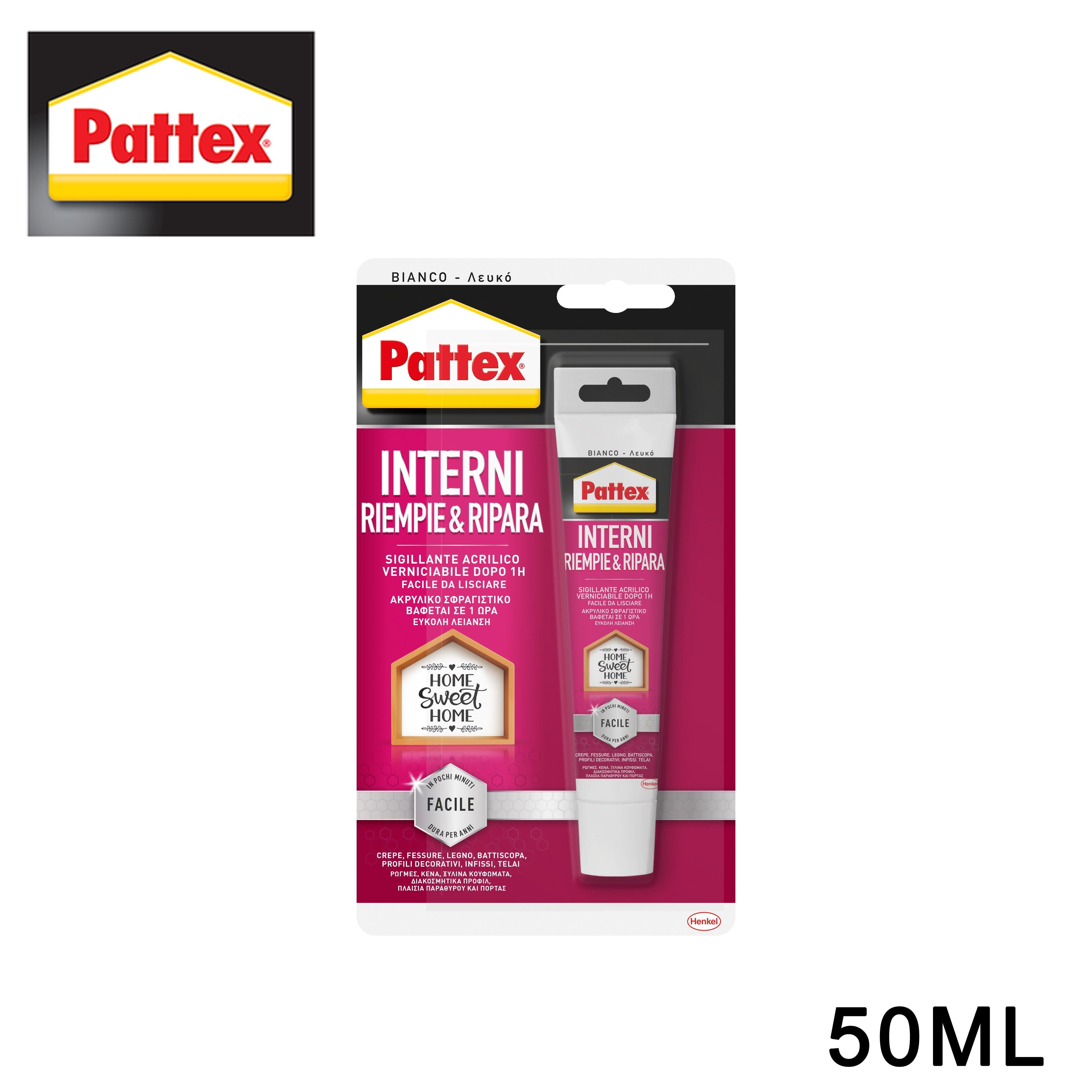 SILICONE 50ML BIANCO INTERNI ART.2648090 PATTEX BL1 - koseakasa