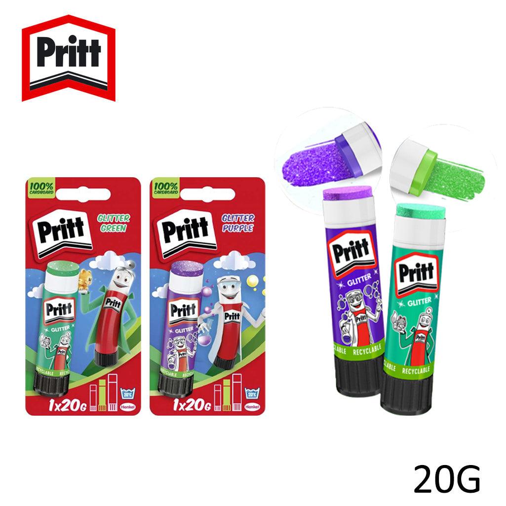 COLLA 20GR STICK GLITTER VIOLA/VERDE ART.2763963 PRITT PZ1 - koseakasa
