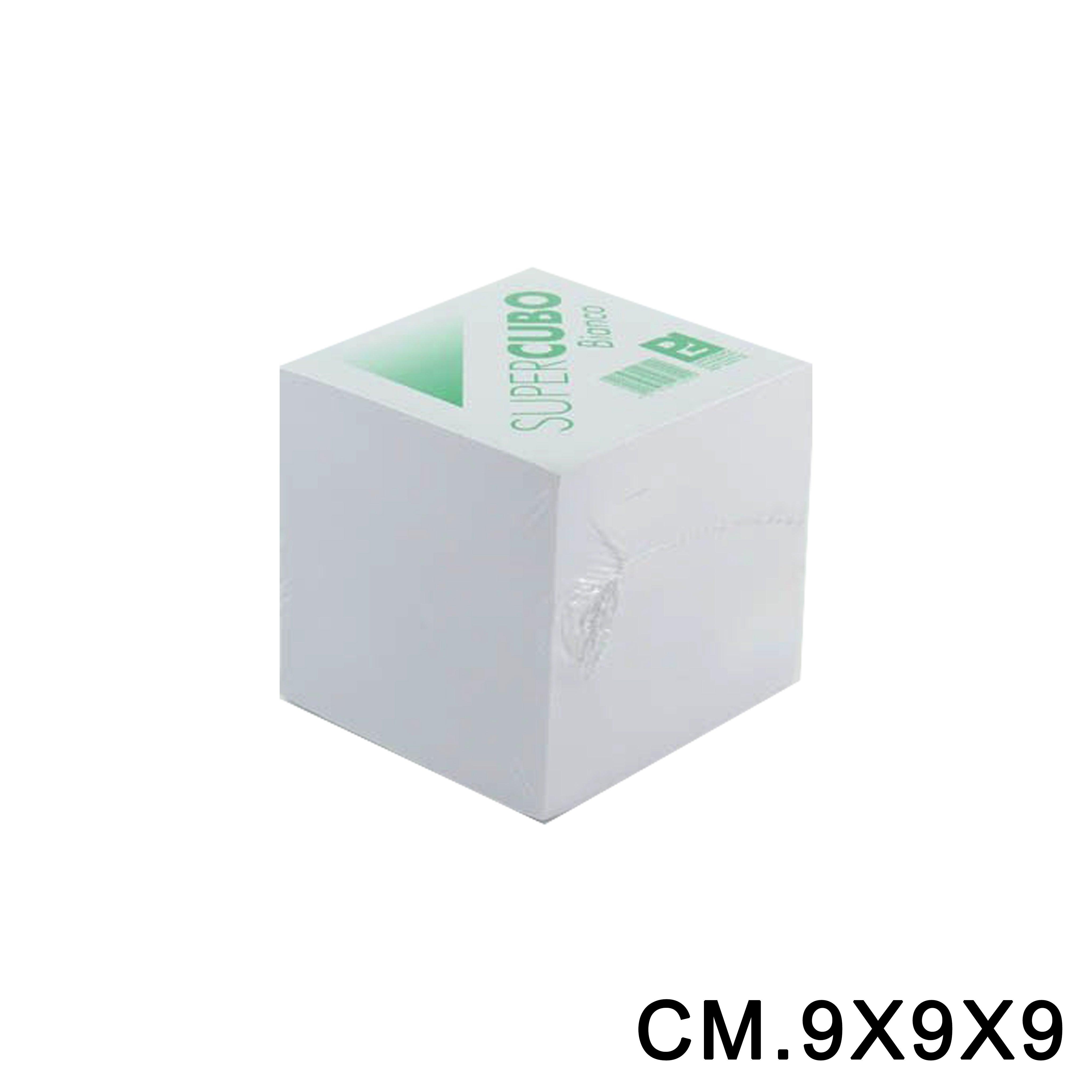 CUBO BIANCO 9X9X9 CM. ART.10800 PZ1 - koseakasa