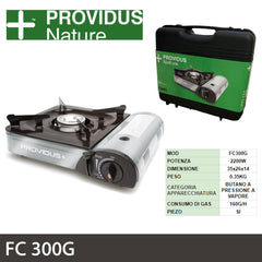 ART.FC300G PROVIDUS FORNELLO DA TAVOLO COLORE GRIGIO - koseakasa