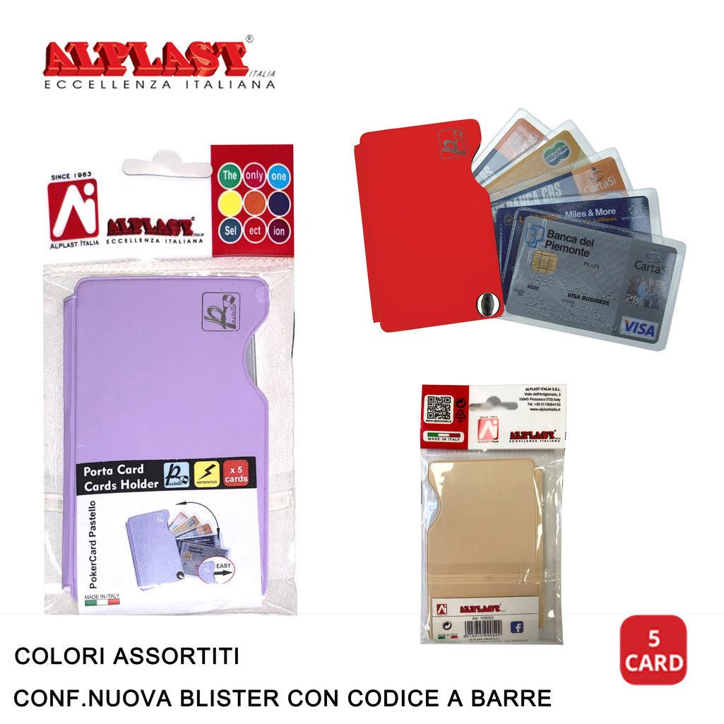ART.109052 ALPLAST POKERCARD PASTELLO CONF.24PZ - koseakasa