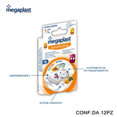 ART.112479 MEGAPLAST EMOTICONS CONF.16 12PZ - koseakasa