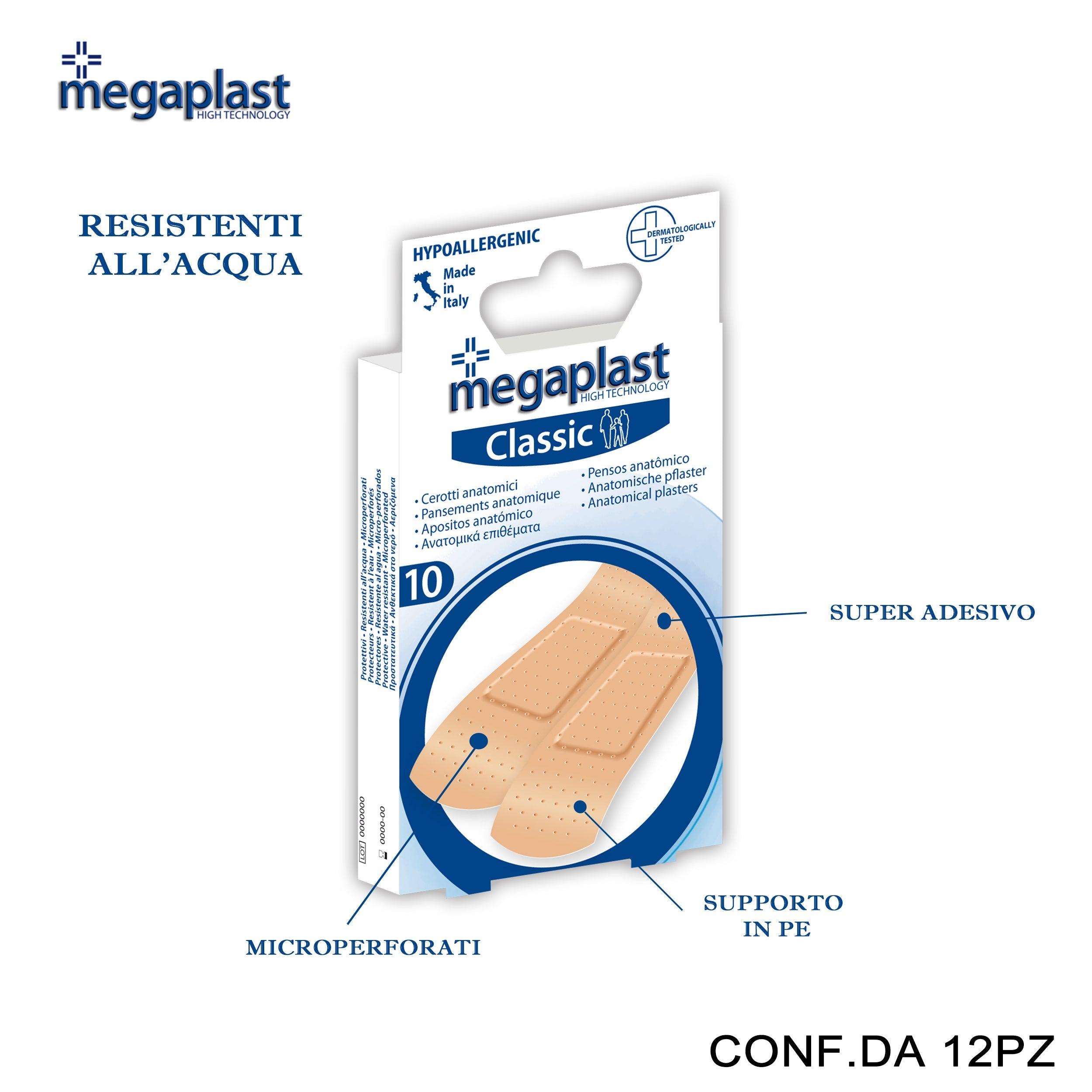 ART.113155 MEGAPLAST CLASSIC ML 10 CEROTTI MEDI PE CONF.10 12PZ - koseakasa