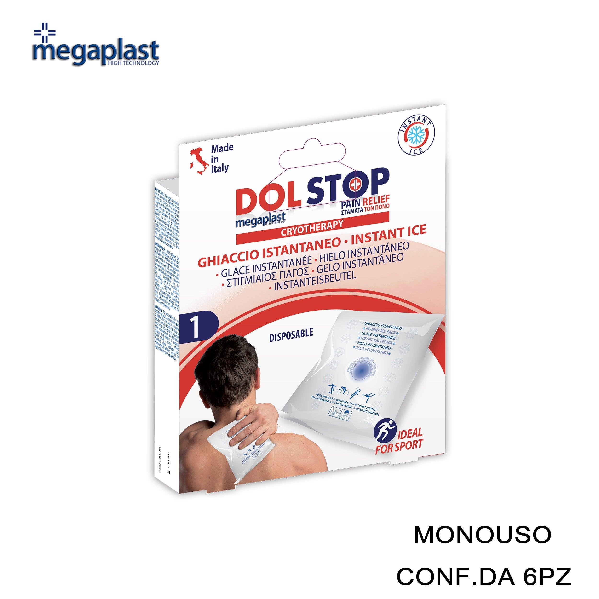 ART.163921 MEGAPLAST CRYOTHERAPY DOLSTOP BUSTA GHIACCIO ISTANT CONF.1 6PZ - koseakasa