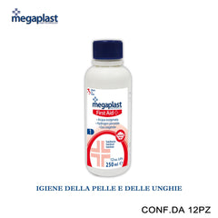 ART.170172 MEGAPLAST FIRST AID ACQUA OSSIGENATA 250ML 12PZ - koseakasa