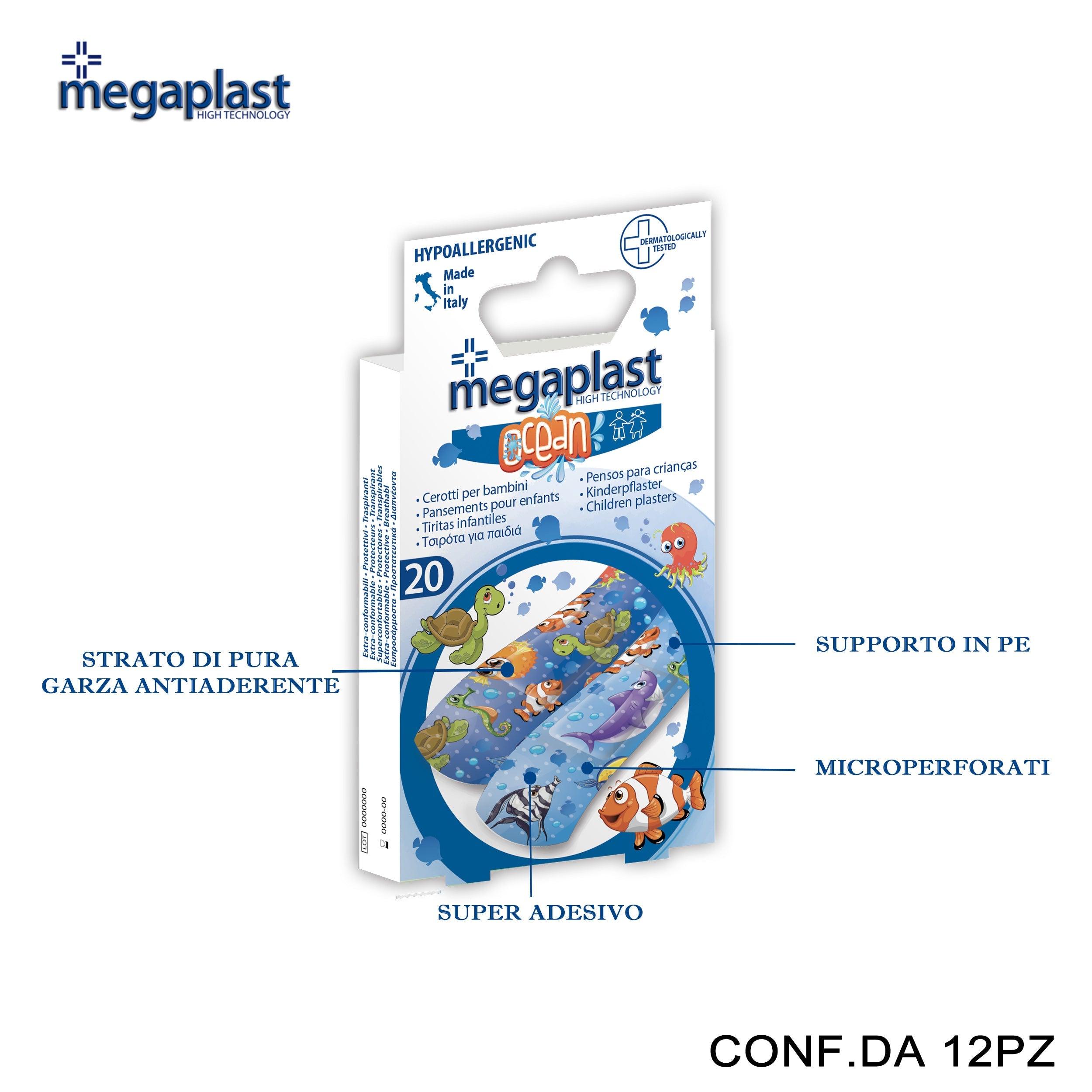 ART.182229 MEGAPLAST OCEAN ML 20 CEROTTI OCEAN FUN CONF.20 12PZ - koseakasa