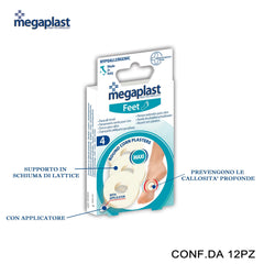 ART.182489 MEGAPLAST FEET ML 4 PARACALLI TONDI LATTICE CONF.4 12PZ - koseakasa