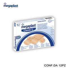 ART.185114 MEGAPLAST CLASSIC MULTILNGUE 50 ASSORTITO CONF.50 12PZ - koseakasa