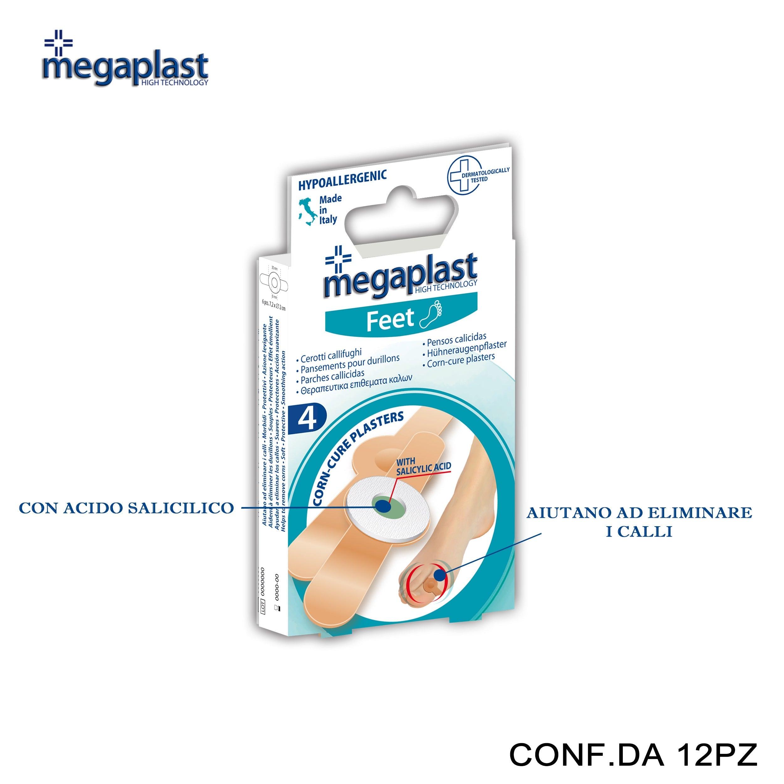 ART.185244 MEGAPLAST FEET ML 4 CEROTTI CALLIFUGHI CONF.4 12PZ - koseakasa