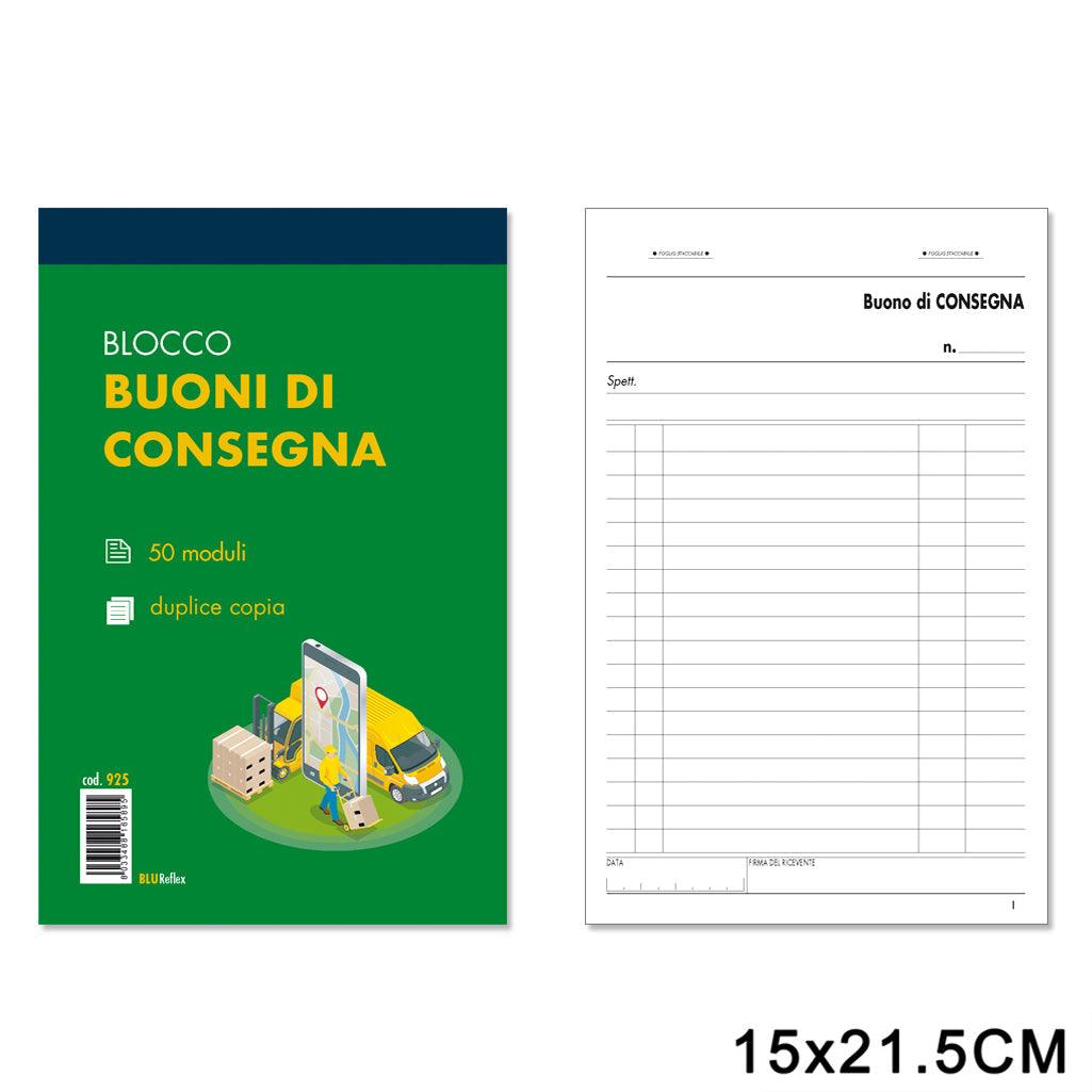 BUONI CONSEGNA 50FG x 2COPIE F.TO 15x23 ART.925 PZ1 - koseakasa