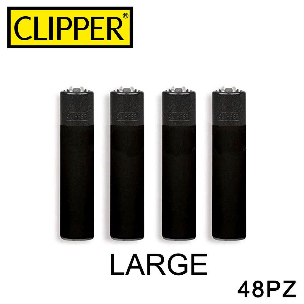 CLIPPER ACCENDINO LARGE ALL BLACK 48PZ - koseakasa