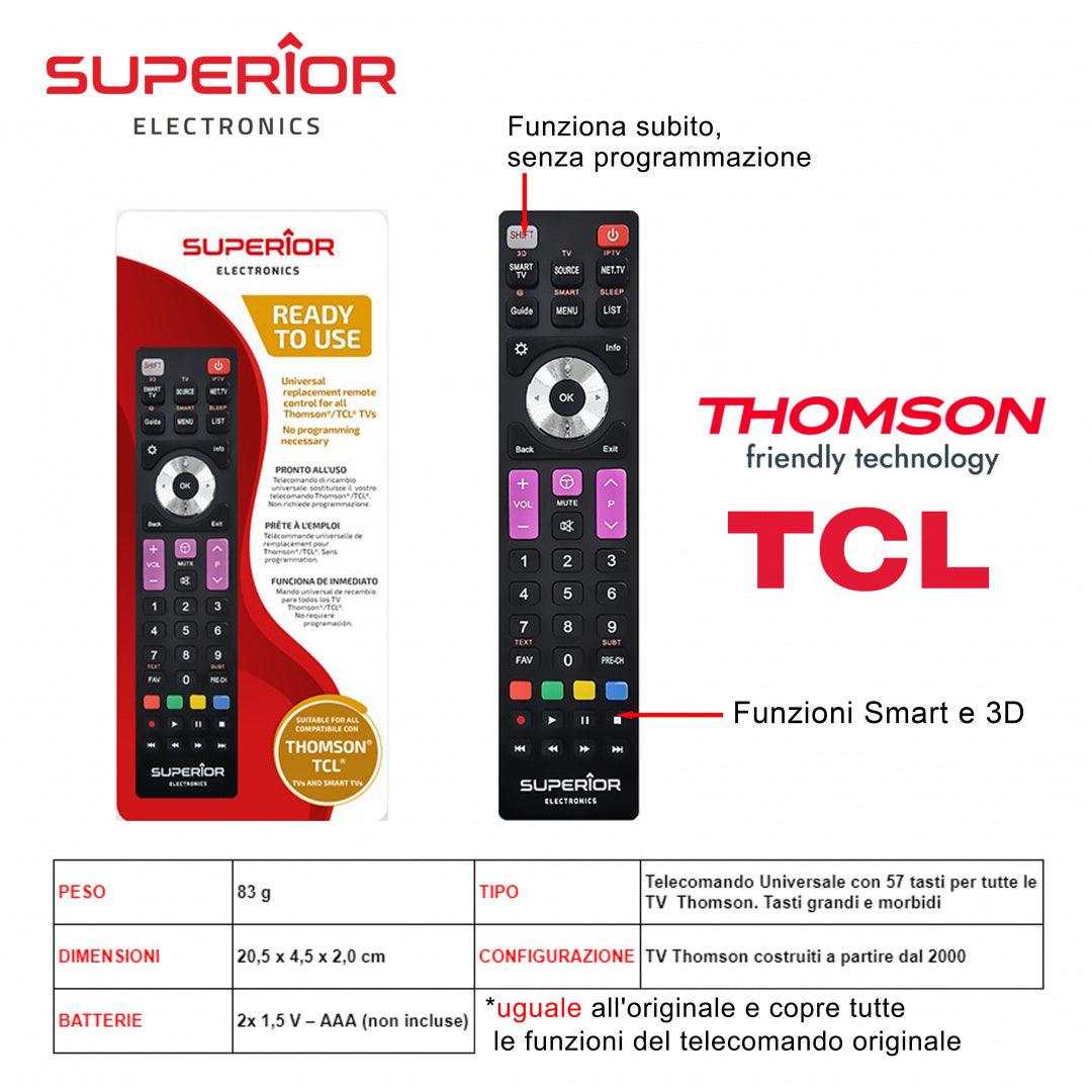 THOMSON TELECOMANDO TV ART.SUPTRB017 SUPERIOR BL1 - koseakasa