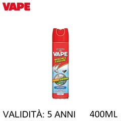 VAPE SPRAY MOSCHE E ZANZAR HOMEGARDEN ART.GA2020000 12PZ - koseakasa