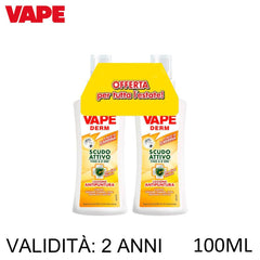 VAPE DERM SCUDO ATTIVO LOZIONE 100ML BIPACCO ART.GA2045800 6PZ - koseakasa