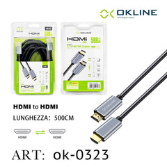 ART.OK-0323 OKLINE HDMI 2.0 2K e 4K Cavo 500cm - koseakasa