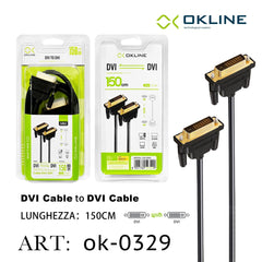 ART.OK-0329 OKLINE DVI CAVO 150CM - koseakasa