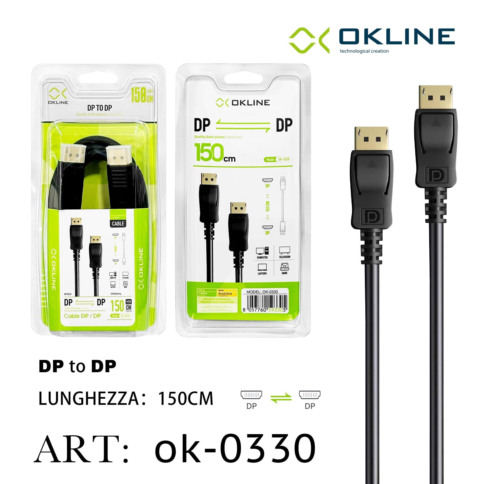 ART.OK-0330 OKLINE DP CAVO 150CM - koseakasa