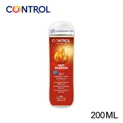 CONTROL GEL MASSAGGIO HOT PASSION 200ML 6PZ - koseakasa