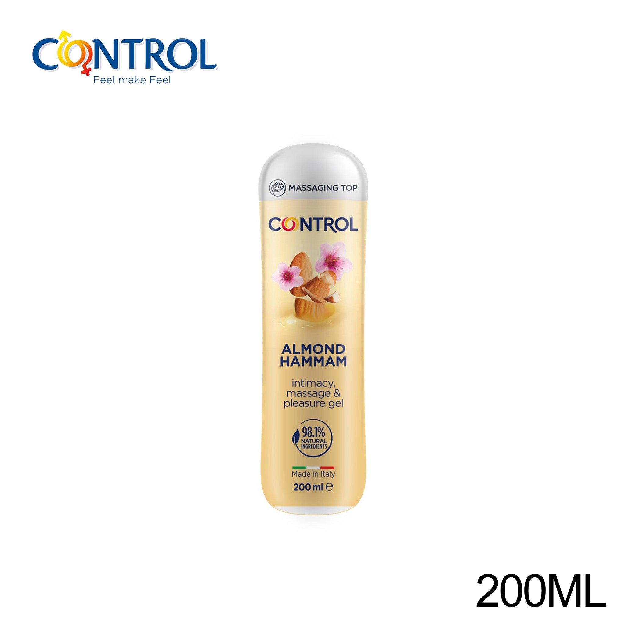 CONTROL ALMOND HAMMAM MASSAGE GEL 200ML 6PZ - koseakasa