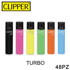 CLIPPER LARGE JET FLAME SHINYBLACK 48PZ - koseakasa