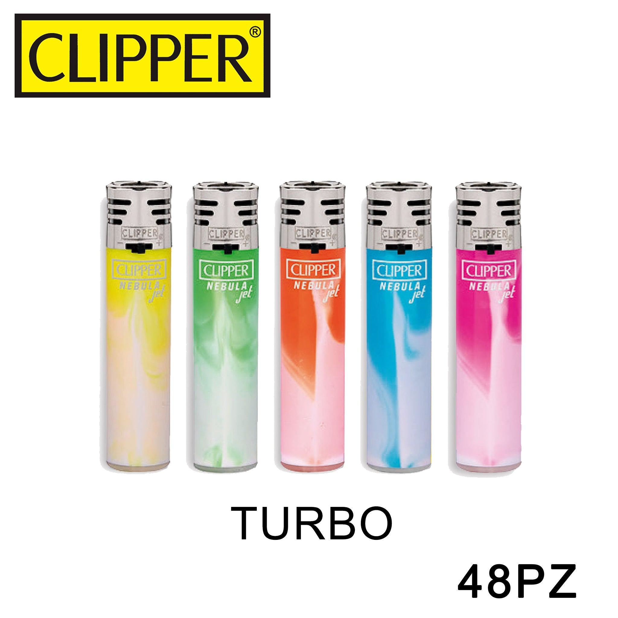 CLIPPER ACCENDINO LARGE TURBO NEBULA 48PZ - koseakasa