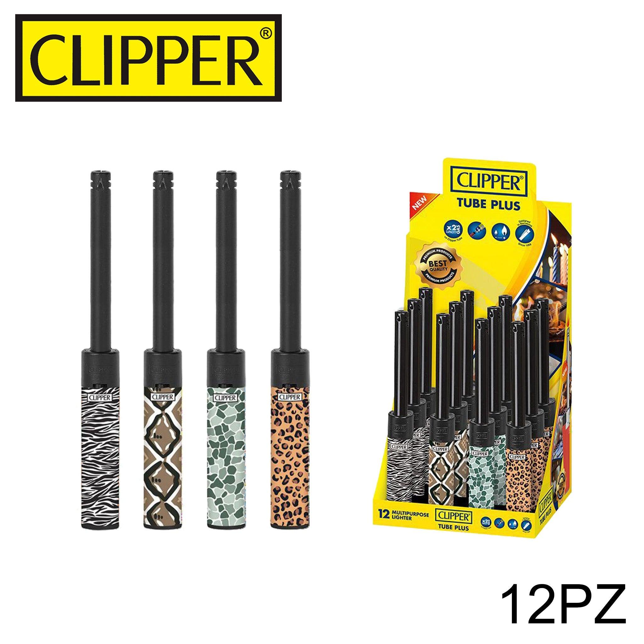 CLIPPER TUBE PLUS ACCENDIGAS ANIMAL PRINT 12PZ - koseakasa