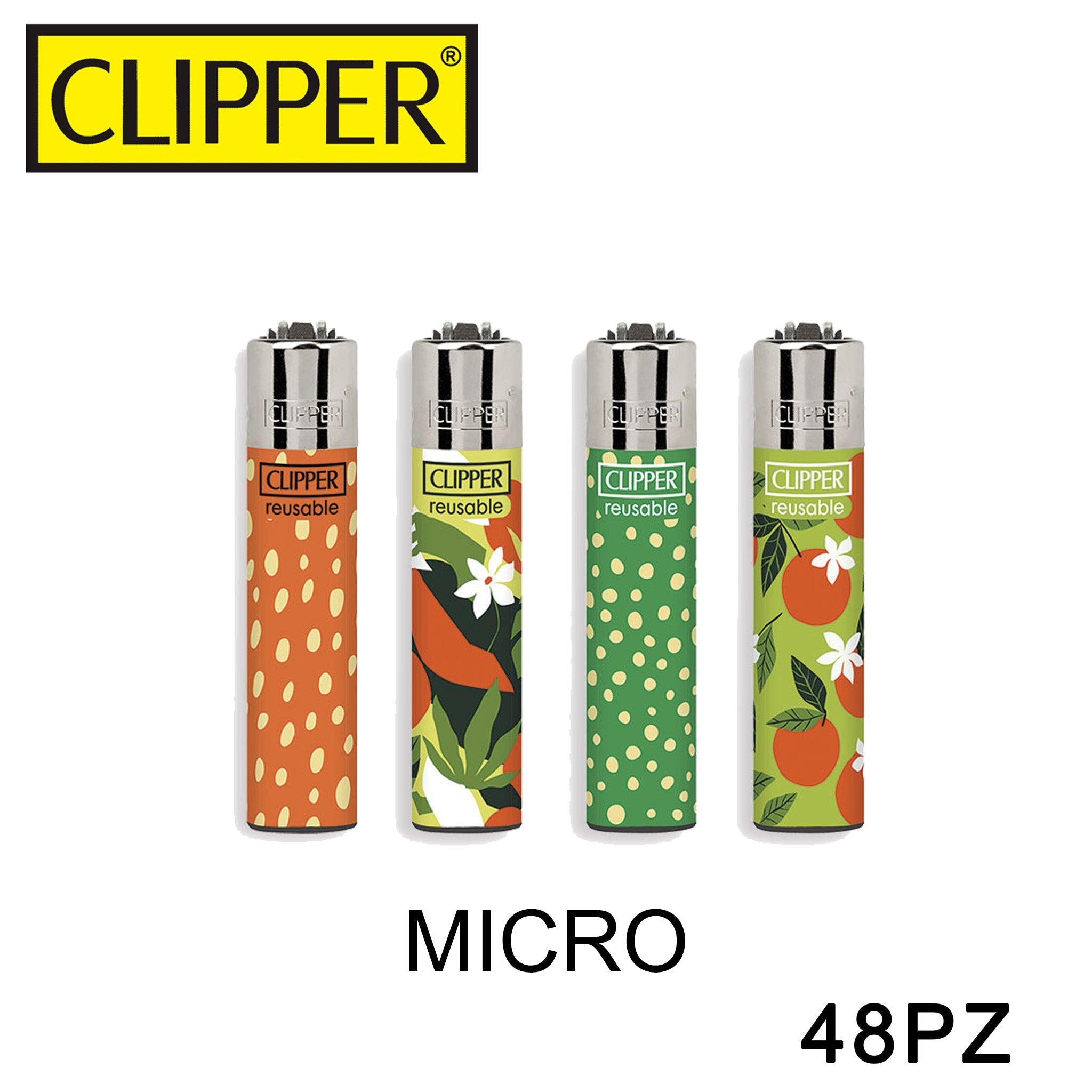 CLIPPER MICRO ACCENDINO WARM FLOWERS Z 48PZ - koseakasa