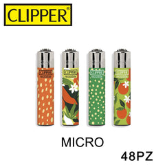 CLIPPER MICRO ACCENDINO WARM FLOWERS Z 48PZ - koseakasa