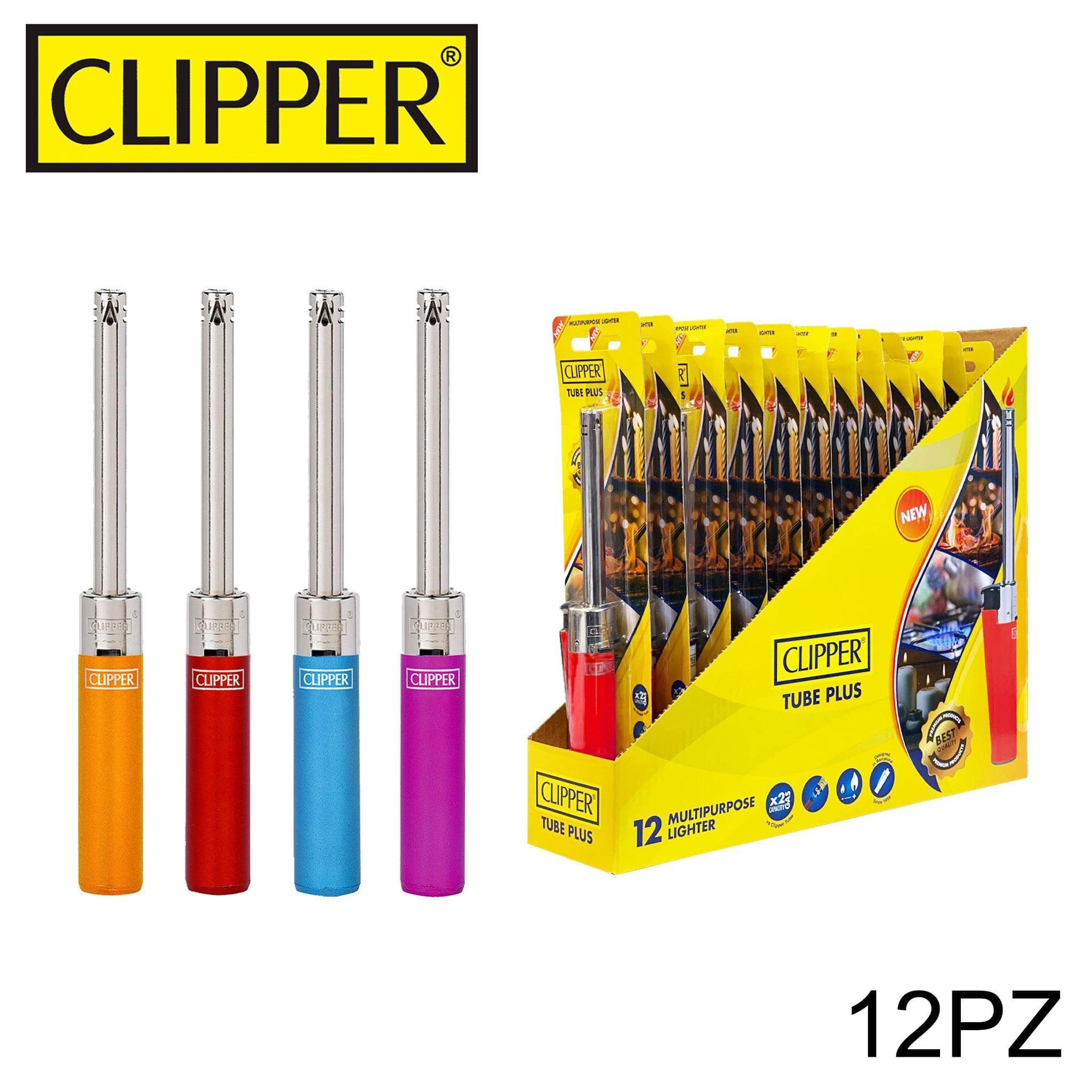 CLIPPER TUBE PLUS ACCENDIGAS CRYSTAL BLISTER 12PZ - koseakasa