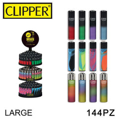 ART.CL2H011ITH CLIPPER ACCENDINO EXPO LARGE PAINTED MIX 5 BW 144PZ - koseakasa