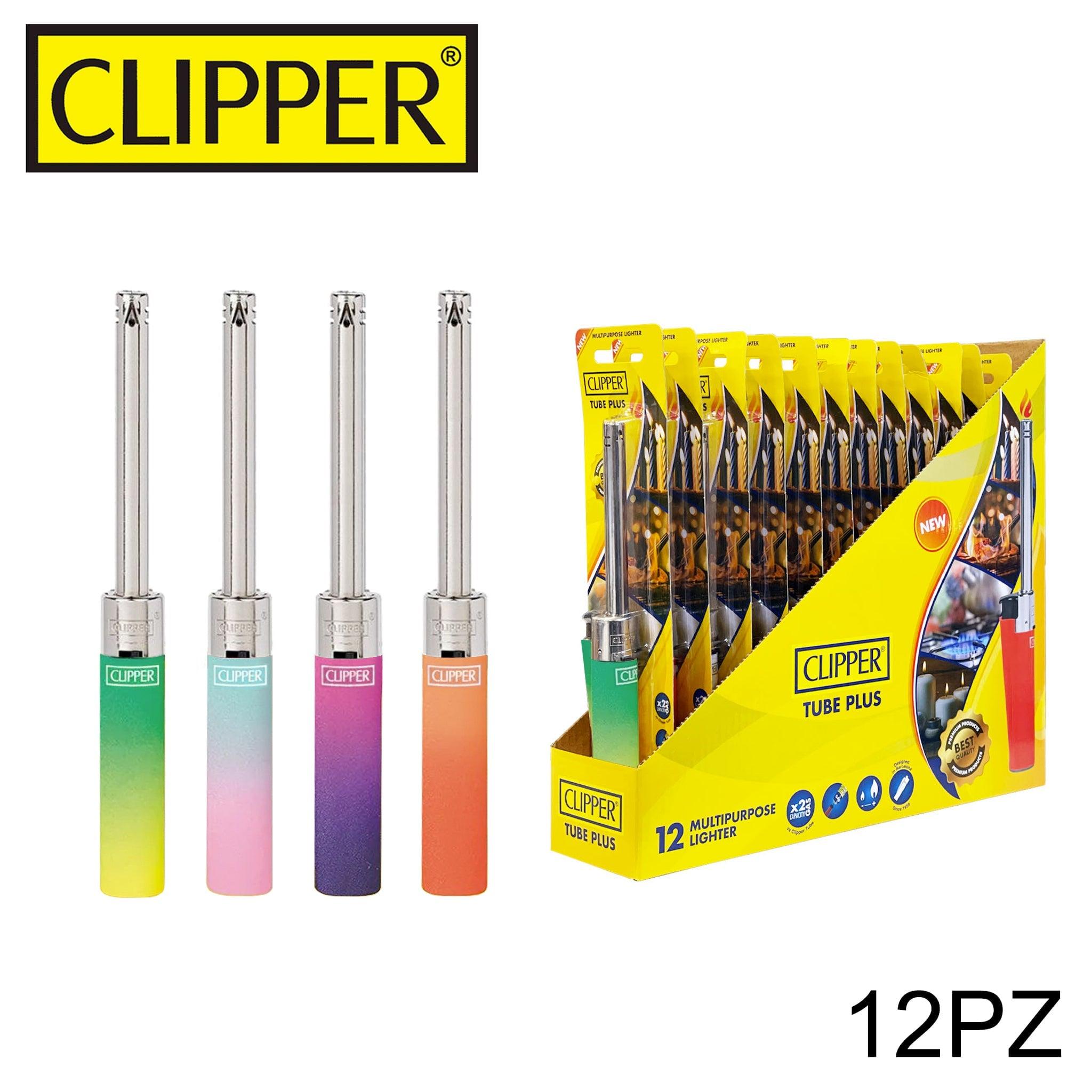 CLIPPER TUBE PLUS ACCENDIGAS METALLIC GRADIENT 1 12PZ - koseakasa