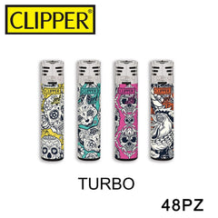CLIPPER ACCENDINO LARGE TURBO SOMBER PATT LB 48PZ - koseakasa