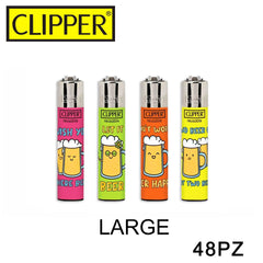 CLIPPER ACCENDINO LARGE BEER QUOTES 48PZ - koseakasa